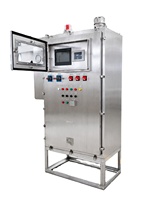 Armoire de commande électrique pressurisée antidéflagrante SS316L Ex Pzc IIB T6 Gc IP66 380V 100A pour zone marine offshore dangereuse