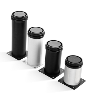 Edelstahl verstellbare Hoch leistungs möbel Beine für Wohnzimmer Wohnung Verwenden Sie modernes Design für Couch tische Betten Sofas TV - Product Image 1