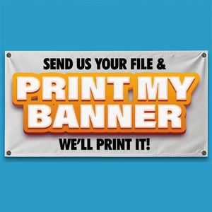 Waterproof UV-Resistant for Business, Events, Birthdays,Personalized <b>Banner</b> with Logo Text for Party Birthday,Logo <b>Banner</b> - Product Image 2