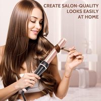 Pengeriting Rambut Lepas Pasang dan Layar LCD Digital Dilengkapi Ion Ionik untuk Penataan Rambut di Rumah DIY Langsung dari Produsen