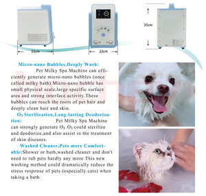 Système de douche pour animaux de compagnie MT Medical, micro-nano bulles, lavage pour animaux de compagnie, chien, <span class=keywords><strong>chat</strong></span>, machine à laver SPA laiteuse - Product Image 3