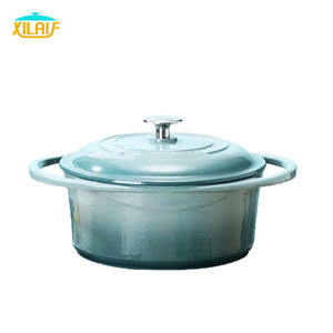 Vente <span class=keywords><strong>en</strong></span> gros d'ustensiles de cuisine OEM Batterie de cuisine <span class=keywords><strong>en</strong></span> <span class=keywords><strong>fonte</strong></span> <span class=keywords><strong>Petite</strong></span> <span class=keywords><strong>cocotte</strong></span> <span class=keywords><strong>en</strong></span> <span class=keywords><strong>fonte</strong></span> émaillée blanche néerlandaise pour la cuisine - Product Image 4