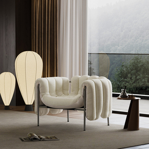 Chaise de salle à manger moderne de luxe de style nordique décontracté, design ergonomique, fauteuil confortable, mobilier de maison - Product Image 6