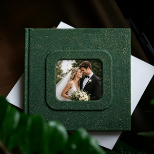 Album photo d'art avec pages rigides et reliure à ouverture à 180 degrés pour souvenirs de studio et de famille - Product Image 1