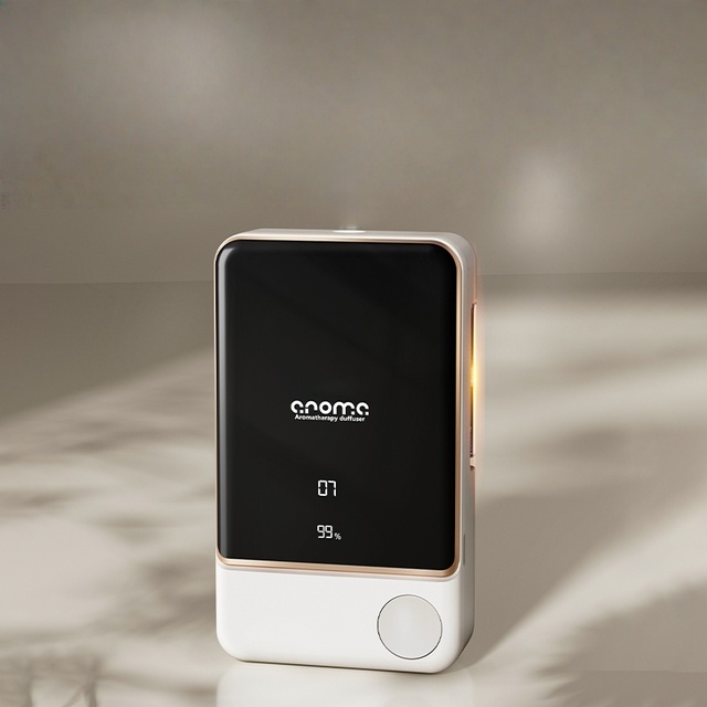 Smart Custom LED Light Aroma Diffuser 1800mAh Battery 80㎡ Coverage Timer Function Waterless Pet Smell Removal for Hotels Wall
