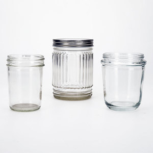 Vista Phổ Biến Thực Phẩm Thủy Tinh <span class=keywords><strong>Jar</strong></span> 180Ml/250Ml/350Ml Mứt <span class=keywords><strong>Jar</strong></span> Kim Loại Nắp Chất Lượng Cao Tùy Chỉnh Nhãn Vít <span class=keywords><strong>Cap</strong></span> Cho Thạch Mứt Lưu Trữ - Product Image 1