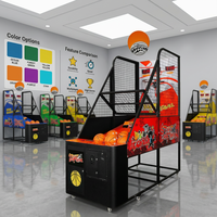 Nueva Máquina de Baloncesto Urbano Transfronteriza para Adultos - Juego de Arcade Individual para Mayores de 6 Años