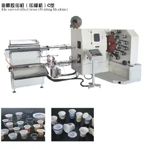 Affordable Price 4 - 6 Colors Plastic Cup Offset Printing Machine Cold Drinks Cup Printing Machine