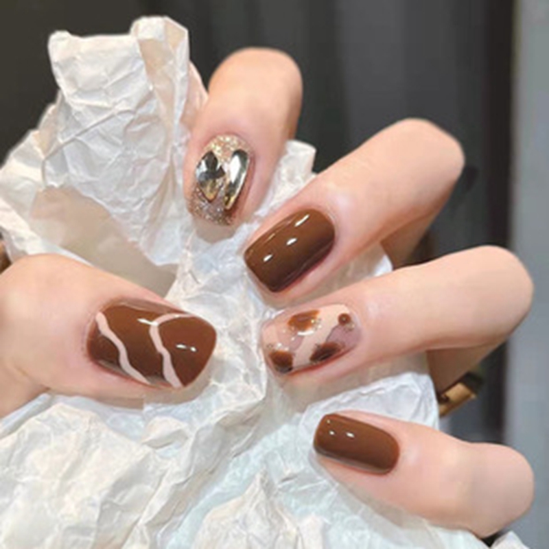 Прозрачный гель для наращивания ногтей с полным покрытием по заводской цене, накладные ногти с изогнутым прессом, мягкие гелевые длинные Типсы для ногтей