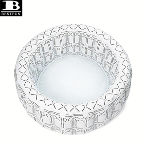 <span class=keywords><strong>Piscine</strong></span> gonflable ronde de luxe, style nordique naturel, épaissie, pleine grandeur, hors sol, pour toute la famille, pour <span class=keywords><strong>jardin</strong></span> extérieur - Product Image 5