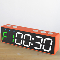 YIZHI Logo personnalisé couleur Portable Mini affichage LED Compte à rebours numérique Magnétique Indoor Gym Fitness Workouts Interval Timer