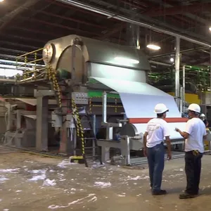 小型废纸回收处理转换产品大卷卫生纸造纸机粉碎机价格: