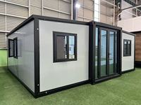 Maisons modulaires pliables et évolutives : Villa, appartement, hôtel – Idéal pour le camping, la restauration et le bureau en extérieur – Kit d'assemblage rapide