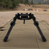 Trépied tactique professionnel en alliage d'aluminium Meixin Boyue V10, hauteur réglable, supports de lunette tactique, accessoires d'observation des oiseaux