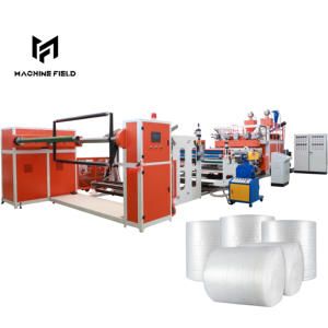 Máquina de película de burbujas de un solo tornillo de 1600mm de ancho, extrusora de plástico automática de alto rendimiento, hoja de burbujas de envoltura de PE, LDPE LLDPE HDPE - Product Image 1