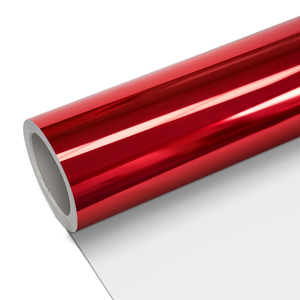 Film de protection automobile Terzo Professional Long Lasting PET Mirror Chrome Red Electroplating High Gloss - Product Image 1