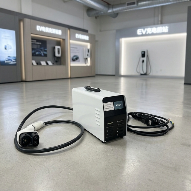 3.5KW Portable CCS2 DC EV Charging Station Household Fast Electric Vehicle Charger CCS Type 2 for European EVs