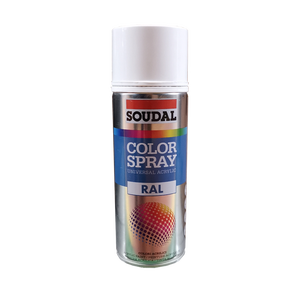 Soudal สเปรย์อะคริลิกอเนกประสงค์400มล. เครื่องมือหมุน1018สีเหลืองสังกะสี - Product Image 1
