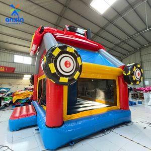 Castillo Inflable con Temática <span class=keywords><strong>de</strong></span> Monster Truck a Precio <span class=keywords><strong>de</strong></span> Fábrica, Brincolín Inflable para Niños, <span class=keywords><strong>Parque</strong></span> <span class=keywords><strong>de</strong></span> Diversiones Inflable al Aire Libre - Product Image 1