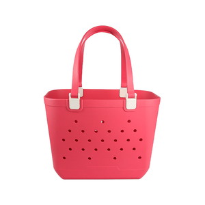 High Quality Modern Trendy Fashion Outdoor Waterproof Casual Tote Open Closure Durable EVA Beach Bag Shoulder <strong>Strap</strong> Women - Product Image 4