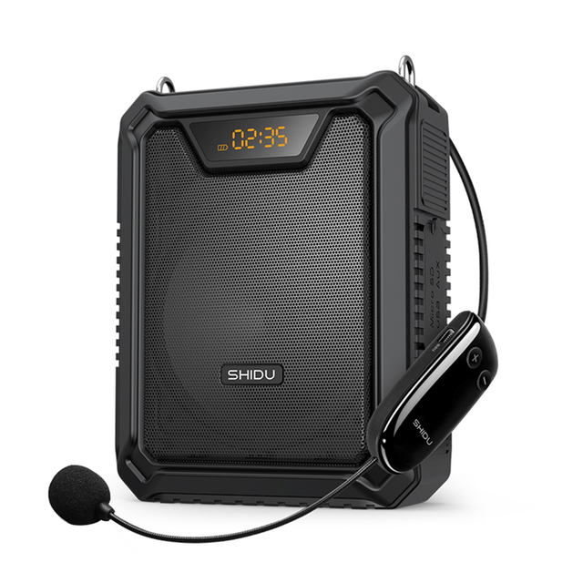 SHIDU SD-M808 18 Watts Powerful Rechargeable Bluetooth Speaker Outdoor Dustproof IPX5 Waterproof Wireless Voice Audio Amplifier