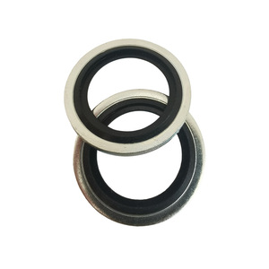 Joint métrique combiné, diamètre intérieur 15 mm, épaisseur 1 mm, double couche, étanchéité hydraulique pour usage industriel - Product Image 4