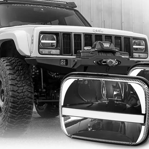 Faro Cuadrado LED Todoterreno para Camioneta 5X7 7X6 para Toyota Land Cruiser Serie 80 - Product Image 1