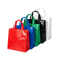 Sac de courses alimentaire non tissé laminé enduit d'un film imperméable, logo personnalisé, vente en gros