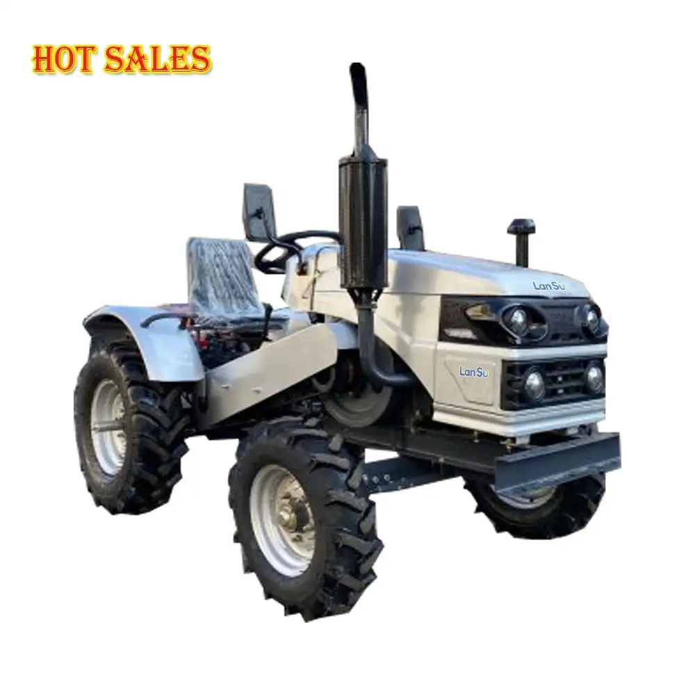 Mini tractor agrícola 4x4, 12HP, 15HP, 18HP, 25hp, 30hp, 40hp, 50hp, 60hp, cuatro ruedas, 4x2, 25hp