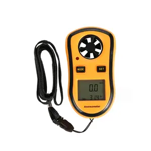 GM8908 el LCD dijital anemometre rüzgar hızı ölçer metre hava hızı sıcaklık ölçüm Windmeter Tester