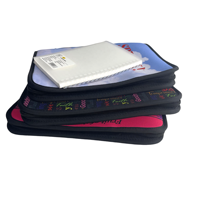 Funda Protectora para Libros y Biblias de Neopreno Impermeable Personalizada, con Cierre, Organizador de Documentos, Gran Capacidad, Portátil, para Viajes y Escuela