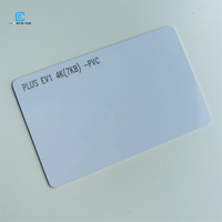 CR80 空白 NFC PVC 卡，可定制徽标，符合 ISO 14443A 标准，适用于酒店钥匙、会员卡和数字名片