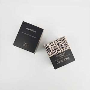 Boîte cadeau pliable en carton de haute qualité avec logo personnalisé, pelliculage mat et revêtement UV, emballage recyclé - Product Image 5