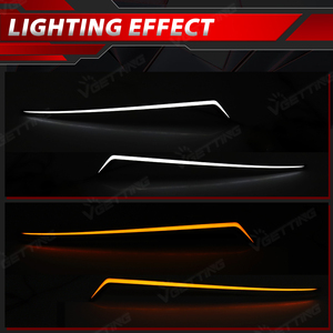 Luz LED DRL para Parrilla Central de Coche, Accesorio Directo de Fábrica, para Toyota Corolla 2019 2020 2021 2022 2023 2024 2025, Luz de Señal de Giro - Product Image 3