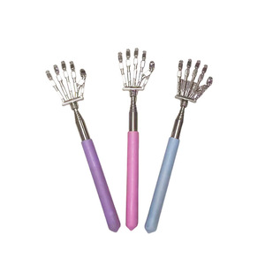 Grattoir à dos télescopique en acier inoxydable, design bras robotique, pour le nettoyage domestique, couleur personnalisable - Product Image 1