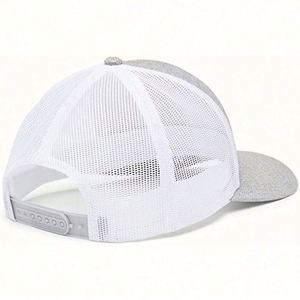 Custom Mens Embroidered Mesh Fabric Stylish Cotton Baseball Cap Mesh Snapback Trucker <b>Hat</b> - Product Image 3