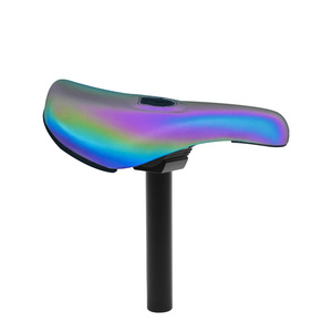 <span class=keywords><strong>Asiento</strong></span> <span class=keywords><strong>Pivotal</strong></span> de Repuesto POLSO BS05-B Ligero Cómodo y Colorido Arcoíris para Bicicleta <span class=keywords><strong>BMX</strong></span> - Product Image 4