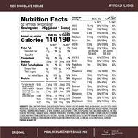 OEM Poudre de shake protéiné de remplacement pour repas instantané minceur 24 Formule riche en nutriments Supprimer la faim Promouvoir un produit de beauté