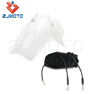 Pare-brise de rallye de moto de carénage de PC à impact élevé avec phare pour <span class=keywords><strong>KTM</strong></span> 450/<span class=keywords><strong>690</strong></span>/701/890 <span class=keywords><strong>Adventure</strong></span> & Husqvarna 701 Baja - Product Image 3