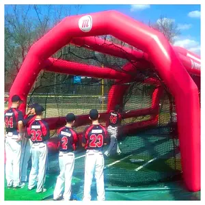 40ft USA Airtight PVC Inflatable Baseball Batting Cage As Inflatable Toys For Sports Game