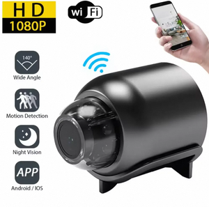 東莞X5 HDミニCCTVカメラ高解像度ワイヤレススマートボタン型ポータブルホームセキュリティシステム - Product Image 3