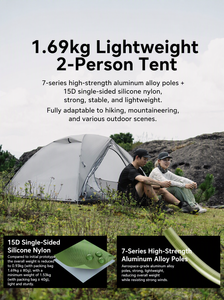 Tente de <span class=keywords><strong>camping</strong></span> double trois saisons BLACKDEER, légère, pour randonnée et alpinisme - Product Image 4