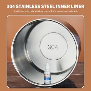 หม้ออุ่นอาหารไฟฟ้าทรงสี่เหลี่ยม สีบรอนซ์ ขนาด 10 ลิตร ยี่ห้อ WINNERS ทำจากสแตนเลส เหมาะสำหรับอุ่นซุป น้ำซุป และอาหาร<span class=keywords><strong>บุฟเฟ่ต์</strong></span> - Product Image 4