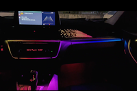 Kit complet d'éclairage d'ambiance pour voiture BMW Série 3 2013-2019 F30, bande LED dynamique colorée pour tableau de bord, décoration