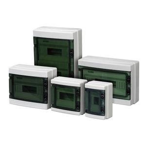 Caja de Distribución Eléctrica Impermeable Serie <span class=keywords><strong>HA</strong></span> de 4/8/12/18/24 Vías, Caja de Distribución de Energía Mcb de Plástico ABS para Exteriores - Product Image 1