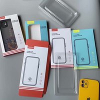 Étui pour téléphone portable Boîte d'emballage universelle Boîte de papier kraft Emballage de boîtier de téléphone personnalisé en gros Boîtes de vente au détail pour étui de téléphone