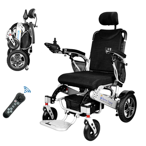 Silla de Ruedas Eléctrica Plegable de Aleación de Aluminio Ligera con Control Remoto, Gran Venta 2023 - Product Image 5
