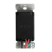 Interrupteur mural à variateur de lumière LED pour ampoules LED et à incandescence 15A 125V 60Hz