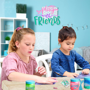 Mermaid Slime Pack for Girls Big Premade Shimmer Sparkle Glitter Kids Slime Toy Birthday Party Gift by Perfect Kraft - Product Image 5