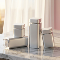 Bocaux en verre hermétiques tendance et de grande taille, de qualité alimentaire, anti-odeur, pour bonbons gélifiés, capsules, poudre, huile, fleurs séchées